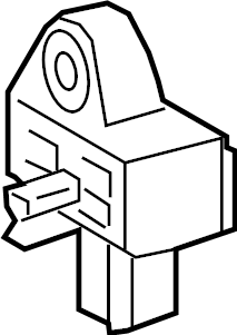 View 8917309893 Air Bag Impact Sensor (Front) Full-Sized Product Image