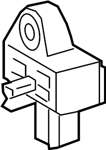 View 8983106100 Air Bag Impact Sensor (Rear) Full-Sized Product Image
