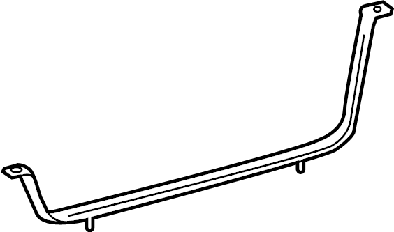 View 7760206180 Fuel Tank Strap Full-Sized Product Image