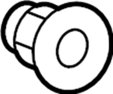 View 90176A0004 Nut. Lamp. Backup. Tail.  Full-Sized Product Image