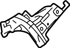 View 7554511010 Windshield Molding Clip Full-Sized Product Image