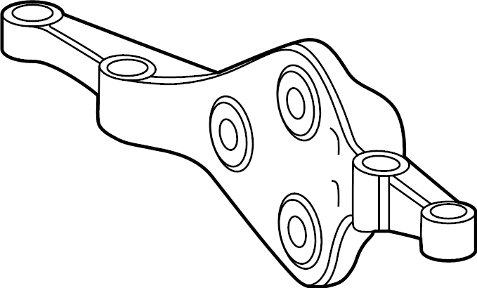 View 523910E150 Differential Housing Support (Rear) Full-Sized Product Image