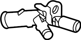 View 1627825060 Engine Coolant Bypass Pipe Full-Sized Product Image