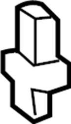 View 7777533010 Vapor Canister Clip Full-Sized Product Image
