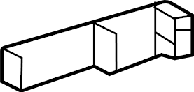 View 733710E060C1 Seat Belt Guide (Rear, Lower) Full-Sized Product Image