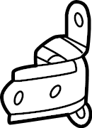 View 6878006050 Door Hinge (Rear, Lower) Full-Sized Product Image