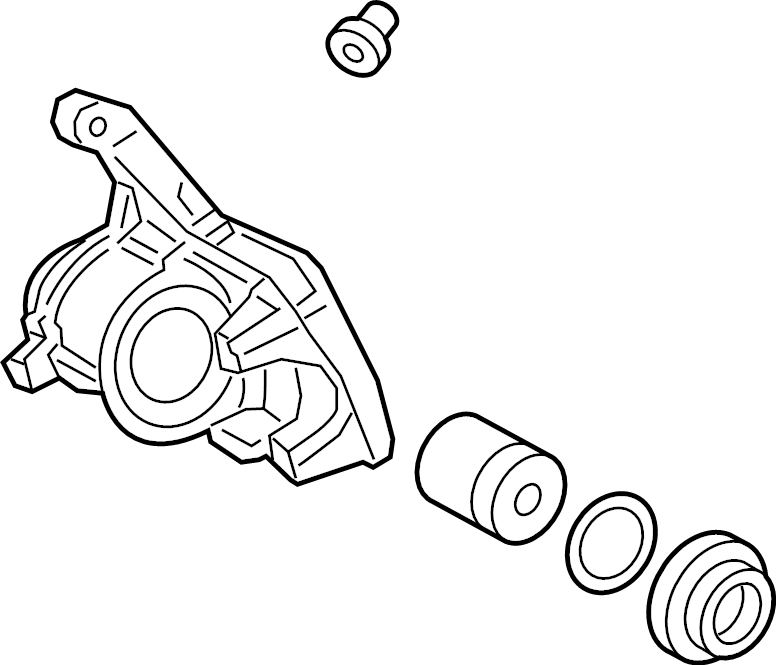 View 4785048160 Disc Brake Caliper (Rear) Full-Sized Product Image