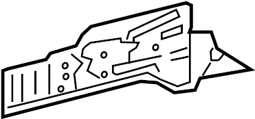 View 5711524060 Frame Side Member (Front) Full-Sized Product Image