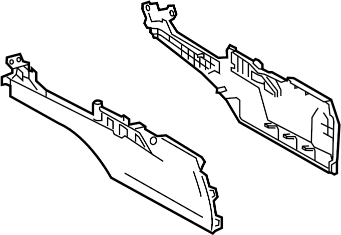 View 5891124100C0 Console Panel (Front) Full-Sized Product Image