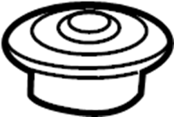 View 4875253010 Suspension Shock Absorber Mount Insulator (Rear, Lower) Full-Sized Product Image