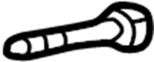 View 9010512326 Suspension Control Arm Bolt (Rear, Upper, Lower) Full-Sized Product Image