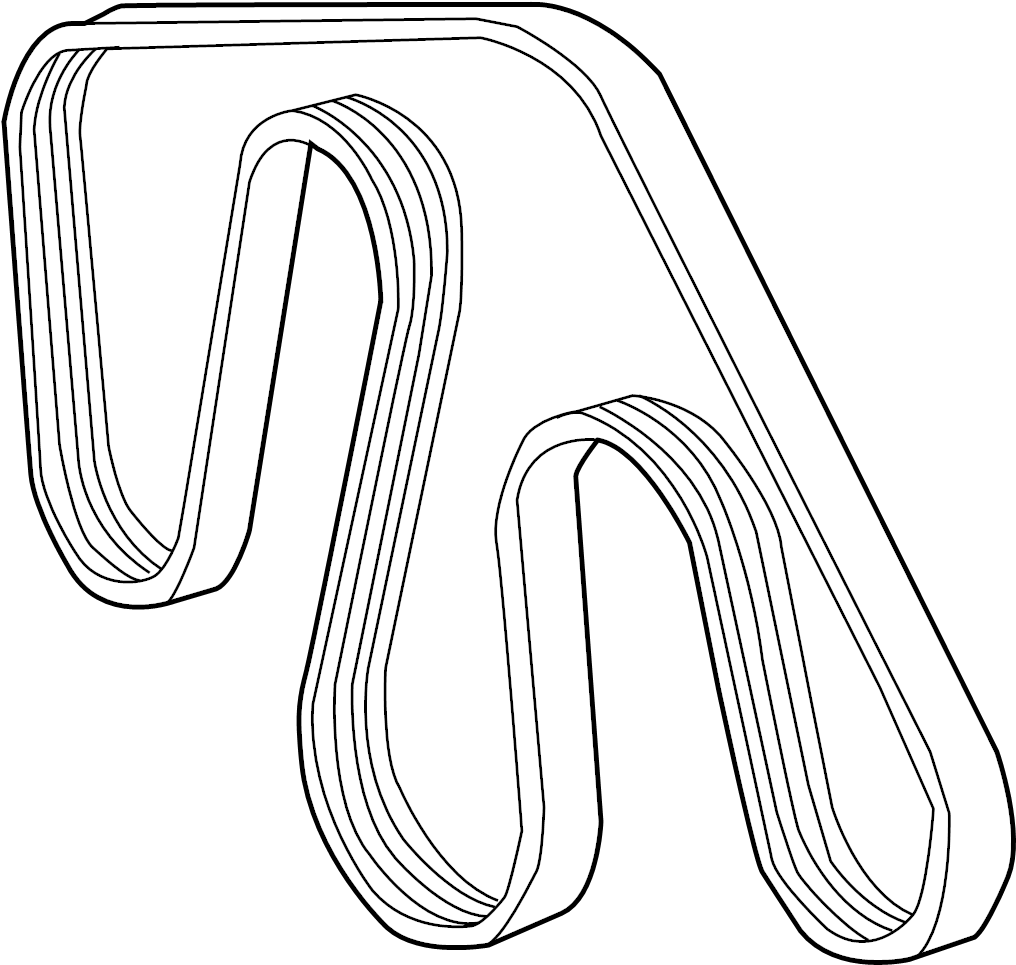 View 9091602585 Serpentine Belt Full-Sized Product Image