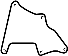 View 5388635020 Fender Splash Shield (Rear) Full-Sized Product Image