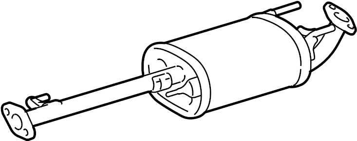 View 1742050260 Exhaust Muffler Full-Sized Product Image