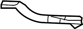 View 5122635070 Bracket. Mount. (Front, Lower) Full-Sized Product Image