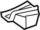 View 5150C60030 Bracket. Mount. (Lower) Full-Sized Product Image
