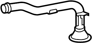 View 151040S010 Oil. Pump. Strainer. Engine. Pickup Tube. Screen. SUB - Assembly, O.  Full-Sized Product Image