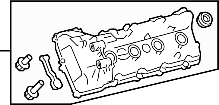 View 112020S010 Engine Valve Cover Full-Sized Product Image