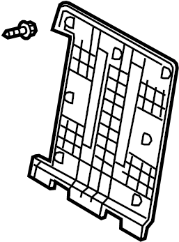 View 7920760060C2 Seat Back Panel (Rear) Full-Sized Product Image