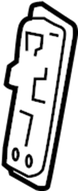 View 7205760150C0 Seat Back Lock (Rear) Full-Sized Product Image