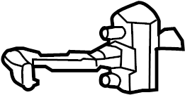 View 6861060121 Door Check (Front) Full-Sized Product Image