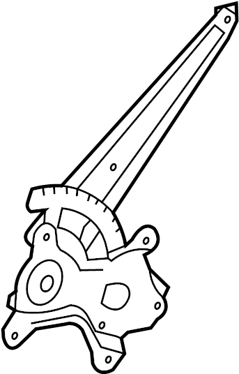 View 6980360070 Window Regulator Full-Sized Product Image