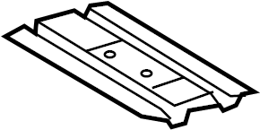 View 5760760040 Floor Pan Crossmember (Front, Rear, Upper, Lower) Full-Sized Product Image