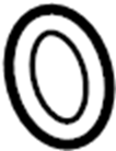 View 174510P022 Gasket. Pipe. Muffler. Exhaust. (Rear) Full-Sized Product Image