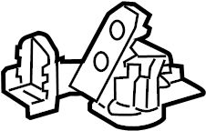 View 5701730051 Reinforcement. Member. Frame. Side Bracket. SUB - AS. REINFORCED. (Rear) Full-Sized Product Image