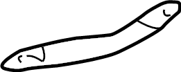 View 5229530041 Suspension Subframe Crossmember Brace (Rear, Lower) Full-Sized Product Image