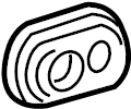 View 8889748010 Evaporator. Conditioning. Air. (A/C). Grommet.  Full-Sized Product Image