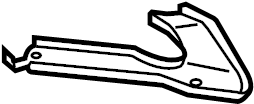 View 1777120010 Air Cleaner Bracket (Upper) Full-Sized Product Image