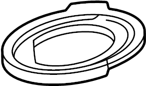 View 481580E010 Coil Spring Insulator (Front, Lower) Full-Sized Product Image