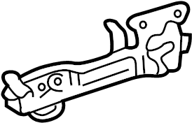 View 6920228010 Exterior Door Handle Base (Front) Full-Sized Product Image