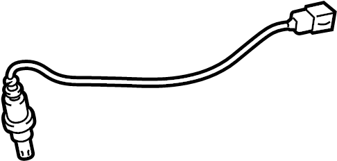 View 894670E130 Oxygen Sensor Full-Sized Product Image