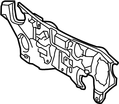 View 552230E020 Engine Compartment Insulation (Front) Full-Sized Product Image
