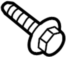 View 9008011216 Bolt. (Rear) Full-Sized Product Image