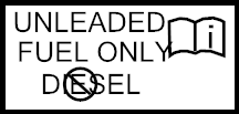 View 7455948010 Label. Fuel.  Full-Sized Product Image