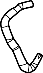 View 1629624020 Engine Coolant Hose Full-Sized Product Image