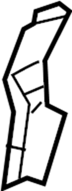 View 5720402010 Rail. Extension. (Front, Lower) Full-Sized Product Image
