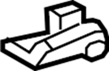 View 8267347110 Junction Block Bracket (Upper) Full-Sized Product Image