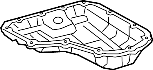 View 12102F2010 Engine Oil Pan (Lower) Full-Sized Product Image