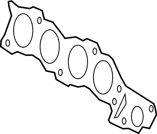View 17173F2010 Exhaust Manifold Gasket Full-Sized Product Image