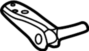 View 1757537030 Exhaust System Hanger Bracket Full-Sized Product Image
