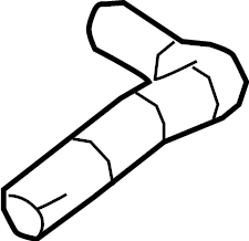 View 1226224020 Hose. Ventilation, N. Evaporative Emissions System Lines. PCV Valve.  Full-Sized Product Image