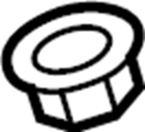 View 4523852010 Column. Bolt. Steering. (Upper, Lower) Full-Sized Product Image