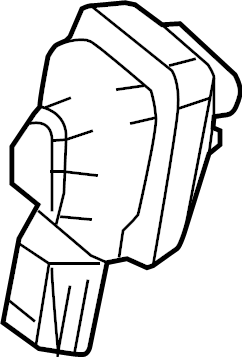 View 8983A33011 Air Bag Impact Sensor Full-Sized Product Image