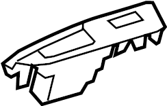View 7420750040 Door Window Switch Bezel (Rear) Full-Sized Product Image