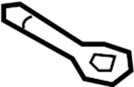 View 5196150042 Tow Hook (Front, Rear) Full-Sized Product Image