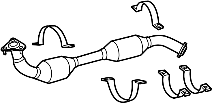 View 1741038270 PIPE. Catalytic. Converter.  Full-Sized Product Image